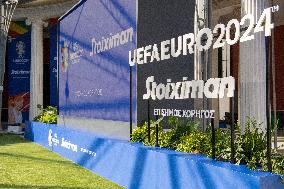 UEFA Euro 2024 Cup Presentation In Athens Greece 21.03.2024