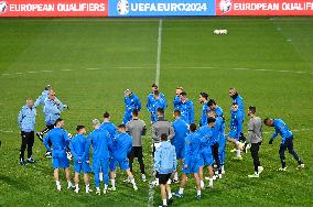 EURO 2024 Play-off Israel Official Training Session