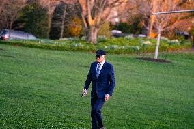 March 21   President Joe Biden Came  Back To The White House Form His 3 Swing For The Campaign Trail