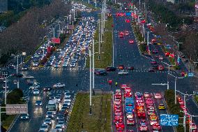 Traffic Jam in Nanjing