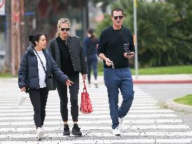 Molly Sims and Scott Stuber Out - LA