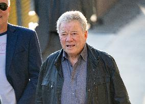 William Shatner At Jimmy Kimmel Live - LA