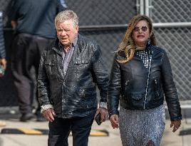 William Shatner At Jimmy Kimmel Live - LA