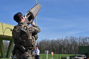 PM Attal Visits Air Base 942 - Lyon