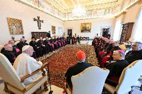 Pope Francis Private Audience - Vatican
