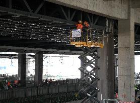 Beijing-Hong Kong high-speed Railway Construction in Jiujiang
