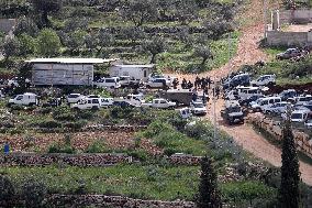 MIDEAST-WEST BANK-DOLEV JEWISH SETTLEMENT-SHOOTING ATTACK