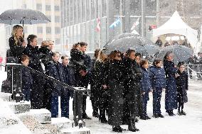 Funeral Of Former Prime Minister Brian Mulroney In Montreal