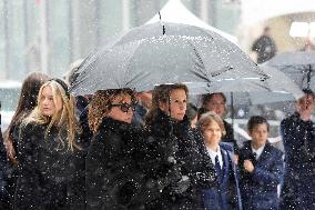 Funeral Of Former Prime Minister Brian Mulroney In Montreal