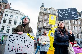 International Day For The Elimination Of Racial Discrimination Demonstration In Amsterdam