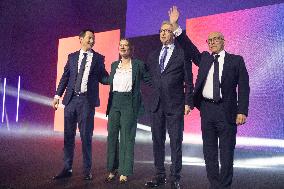 Les Republicains Europe Launch Campaign - Aubervilliers