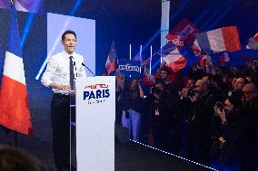 Les Republicains Europe Launch Campaign - Aubervilliers