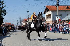 ROMANIA-TARGOVISTE-EASTER OF HORSES