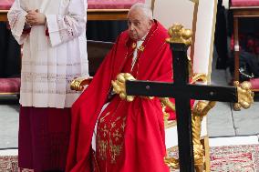 Palm Sunday In Vatican