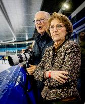 Dutch Royal Family Attends Charity Event at Thialf Stadium