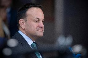 Leo Varadkar Prime Minister Of Ireland Attends The European Council