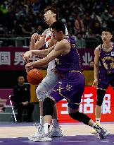 (SP)CHINA-BEIJING-BASKETBALL-CBA-BEIJING ROYAL FIGHTERS VS GUANGDONG SOUTHERN TIGERS(CN)