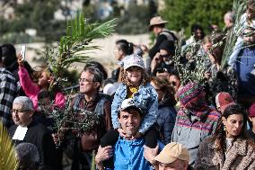 Palm Sunday In Jerusalem