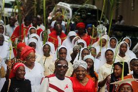 Palm Sunday In Lagos Nigeria