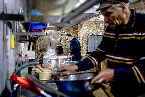 Iftar Meal Preparations - Jerusalem