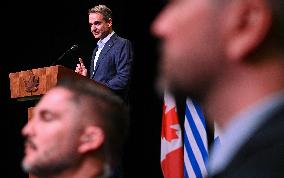 Greek PM Mitsotakis Visits Montreal