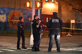 One Dead, One Critically Wounded In Shooting In Manhattan New York