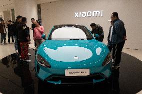 Xiaomi SU7 Supercar in Shanghai