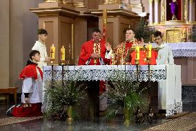 Palm Sunday Holy Mass in Ivano-Frankivsk