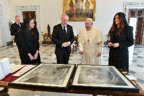 Pope Francis Receives  Albania's Foreign Minister - Vatican