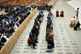 Pope Francis Receives Community of Nigerians in Rome - Vatican