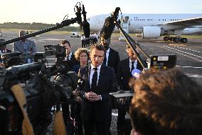 President Macron Visits French Guiana