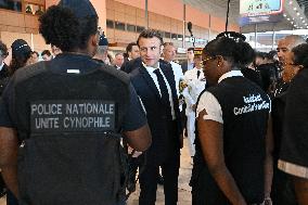 President Macron Visits French Guiana