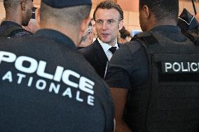 President Macron Visits French Guiana