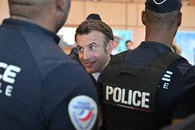 President Macron Visits French Guiana