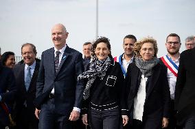 Inauguration of the Media Village For Paris 2024 Olympic Games - Le Bourget