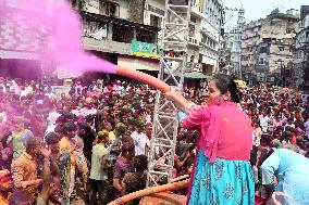 INDIA-GUWAHATI-HOLI FESTIVAL-CELEBRATION