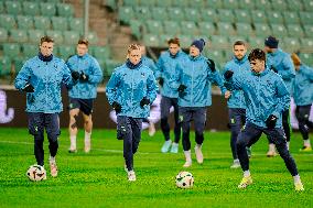 Ukraine Training Before UEFA European Qualifiers EURO 2024 Final Game