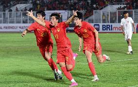 (SP)INDONESIA-JAKARTA-FOOTBALL-FRIENDLY MATCH-CHINA VS INDONESIA