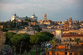 ITALY-ROME-SPRING SCENERY