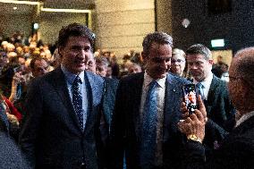 Greek PM Mitsotakis Visits Canada - Toronto