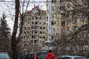 Aftermath of missile attack on Odesa on March 26, 2024