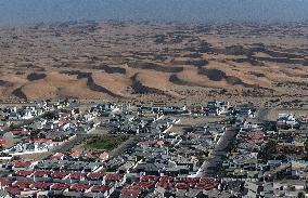 NAMIBIA-SWAKOPMUND-CITY VIEW