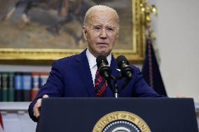 DC: President Biden Delivers Remarks on the Collapse of the Francis Scott Key Bridge
