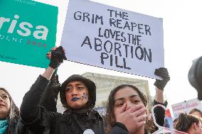Abortion Rights Demonstrations At Supreme Court