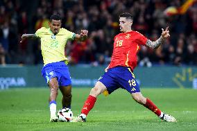 (SP)SPAIN-MADRID-FOOTBALL-INTERNATIONAL FRIENDLY MATCH-SPAIN VS BRAZIL
