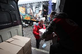 Food Train in Kharkiv affected by power outages