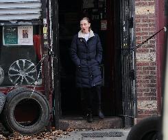 Amanda Seyfried On Set - NYC