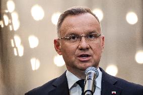 President Of Poland Congratulates Leader Of DIANA Programme