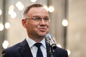 President Of Poland Congratulates Leader Of DIANA Programme