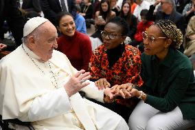 Pope Francis Holds Weekly Audience - Vatican
